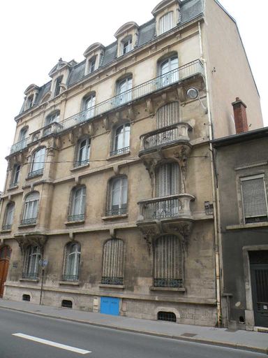  immeuble dans le style Art Nouveau, rue de l'armée Patton